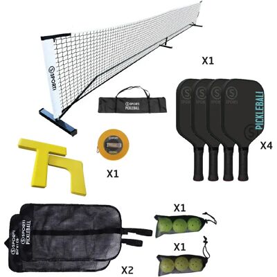 Pickleball-Set Sporti Blanc TU Pickleball-Set Sporti Blanc TU