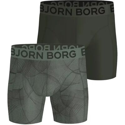 Boxer Björn Borg Sports Lightweight (x2) Vert M Boxer Björn Borg Sports Lightweight (x2) Vert M