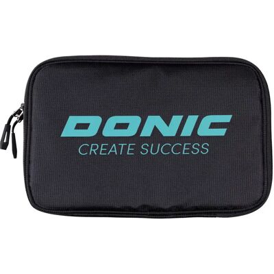 Doppel-Tischtennis-Schlägerhülle Donic Faze Noir TU Doppel-Tischtennis-Schlägerhülle Donic Faze Noir TU