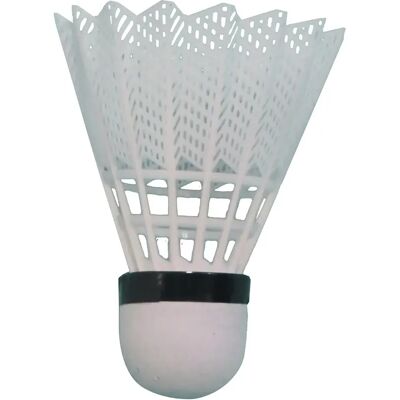 Sporti France TU Weiß Badminton-Shuttle - Badminton-Ausrüstung Sporti France TU Weiß Badminton-Shuttle - Badminton-Ausrüstung