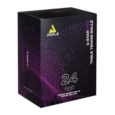 Tischtennisball Joola 3-Star Pro Ball (x24) Blanc TU Tischtennisball Joola 3-Star Pro Ball (x24) Blanc TU