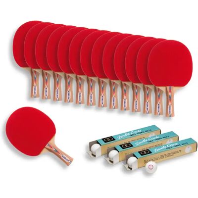 Tischtennis-Set Kuebler Sport Rouge TU Tischtennis-Set Kuebler Sport Rouge TU