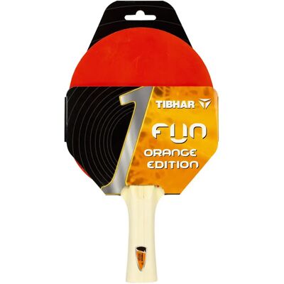 Tischtennisschläger Tibhar Fun Edition Orange TU Tischtennisschläger Tibhar Fun Edition Orange TU