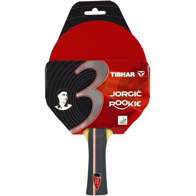 Tischtennisschläger Tibhar Rookie Jorgic Rouge TU Tischtennisschläger Tibhar Rookie Jorgic Rouge TU