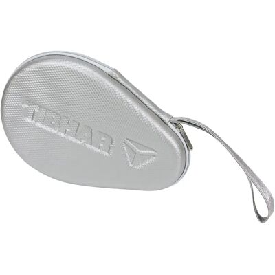 Rundes Tischtennis-Schlägeretui Tibhar Carbon Argenté 28x5x18 cm Rundes Tischtennis-Schlägeretui Tibhar Carbon Argenté 28x5x18 cm