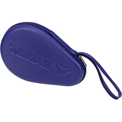 Rundes Tischtennis-Schlägeretui Tibhar Carbon Bleu 28x5x18 cm Rundes Tischtennis-Schlägeretui Tibhar Carbon Bleu 28x5x18 cm