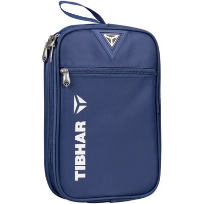 Doppel-Tischtennis-Schlägerhülle Tibhar Macao Bleu 31x21x6 cm Doppel-Tischtennis-Schlägerhülle Tibhar Macao Bleu 31x21x6 cm