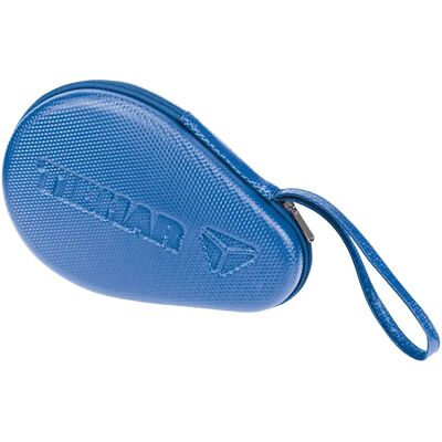Rundes Tischtennis-Schlägeretui Tibhar Carbon Bleu 28x5x18 cm Rundes Tischtennis-Schlägeretui Tibhar Carbon Bleu 28x5x18 cm