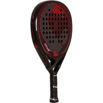 Padel-Schläger mit Handgelenkband und Overgrip Vibora (x3) Noir 38 mm Padel-Schläger mit Handgelenkband und Overgrip Vibora (x3) Noir 38 mm