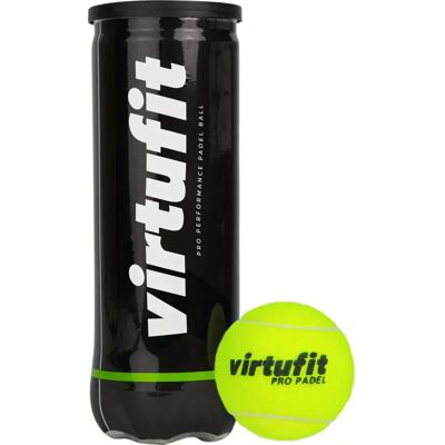 Padel-Ball VirtuFit Pro (x3) Jaune 8x8x22 cm Padel-Ball VirtuFit Pro (x3) Jaune 8x8x22 cm