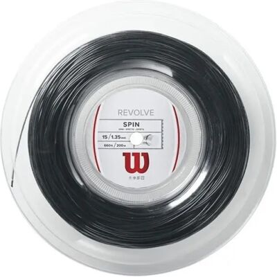 Tennissaiten Wilson Revolve Reel Noir 1,3 mm Tennissaiten Wilson Revolve Reel Noir 1,3 mm