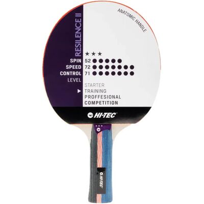 Tischtennisschläger Hi-Tec Resilence II Rouge TU Tischtennisschläger Hi-Tec Resilence II Rouge TU