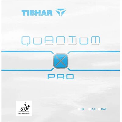 Belag Tischtennisschläger Tibhar Quantum X Pro Bleu 1,8 mm Belag Tischtennisschläger Tibhar Quantum X Pro Bleu 1,8 mm