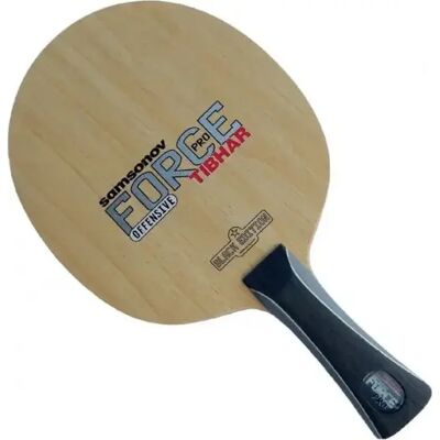 Tischtennisschläger Tibhar Force Pro Black Edition konkav Beige TU Tischtennisschläger Tibhar Force Pro Black Edition konkav Beige TU