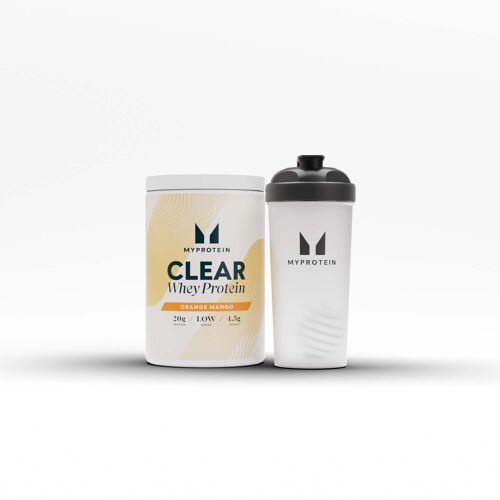 MyProtein Clear Protein Bundle - Shaker - Orange Mango