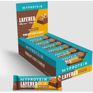 MyProtein Layered Protein Bar - 12 x 60g - Chocolate Peanut Pretzel