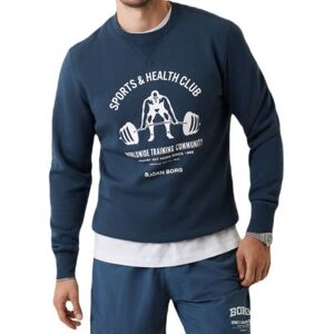 Herren Tennissweatshirt Björn Borg Stockholm Crew - navy