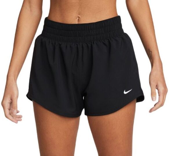 Damen Tennisshorts Nike Dri-Fit One 3in Short - black/reflective silver