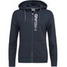 Damen Tennissweatshirt Head Club Greta Hoodie FZ - navy