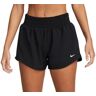 Damen Tennisshorts Nike Dri-Fit One 3in Short - black/reflective silver