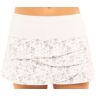 Damen Tennisrock Lucky in Love Novelty Fiesta Scallop Skirt - white