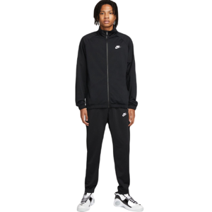 Herren Tennistrainingsanzug Nike Club Sportswear Sport Casual Track Suit - black/white