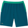 Herren Tennisshorts Lacoste SPORT x Novak Djokovic Colorblock Shorts - green/white