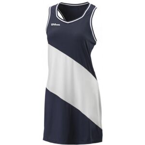 Damen Tenniskleid Wilson W Team II Dress - team navy