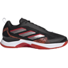 Damen-Tennisschuhe Adidas Avacourt Clay - core black/taupe met/better scarlet