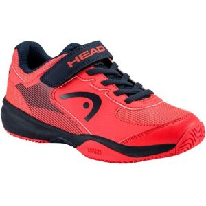 Jugend-Tennisschuhe Head Sprint Velcro 3.0 - fiery coral/blueberry