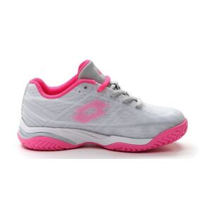 Jugend-Tennisschuhe Lotto Mirage 300 All Round Junior - vapor gray/vivid fuchia/cool gray