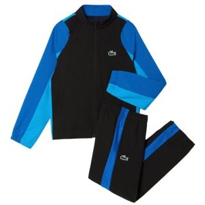 Jungen Trainingsanzug Lacoste Tennis Colourblock Jogger Set - black/blue/blue