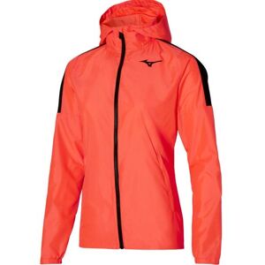 Herren Tennissweatshirt Mizuno Hoody Jacket - fierry coral