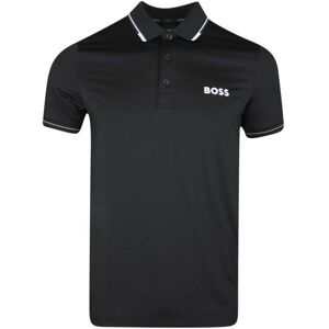 Herren Tennispoloshirt BOSS Paul Pro Slim Fit Polo Shirt - black