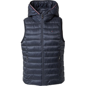 Damen Tennisweste Tommy Hilfiger LW Padded Global Stripe Vest - navy