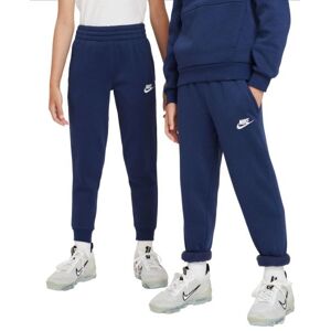 Mädchen Hose Nike Club Fleece Jogger - midnight navy/white