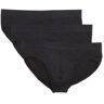 Herren Boxershorts Calvin Klein Boxer Hip Brief 3P - black/black/black