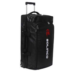 Tennistasche Solinco Tour Travel Roller Bag - black