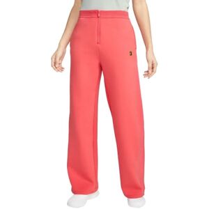 Damen Tennishose Nike Court Dri-Fit Basic Heritage Pants - sea coral