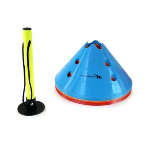 Leitkegel Yakimasport Jumbo Cone 15cm 20P - red/blue