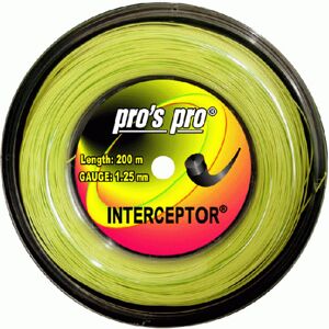 Tennis-Saiten Pro's Pro Interceptor (200 m) - lime