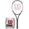 Tennisschläger Wilson Burn 100LS V4.0 - bespannt