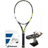 Tennisschläger Babolat Pure Aero - grey/yellow/white + Besaitung + Serviceleistung