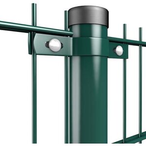 Doppelstabmatten Pfosten pulverbeschichtet/fvz 200cm Doppelstabmatten Pfosten pulverbeschichtet/fvz 200cm