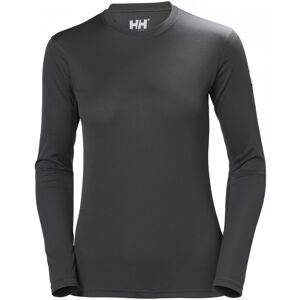 Helly Hansen HH Tech Crew Grau, Damen Oberteile, Größe XS - Farbe Ebony