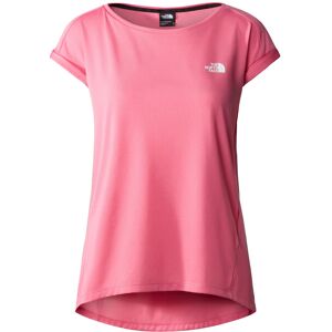 The North Face Tanken Tank Pink, Damen Kurzarm-Shirts, Größe XS - Farbe Cosmo Pink