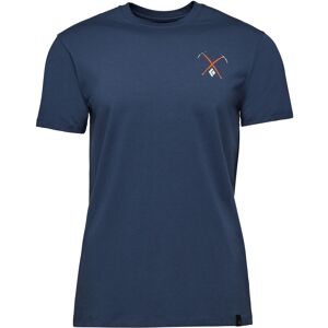 Black Diamond Piolet Short-Sleeve Tee Blau, Herren Kurzarm-Shirts, Größe S - Farbe Ink Blue