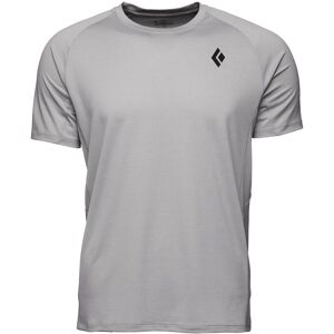 Black Diamond Lightwire Tech Tee Grau, Herren Kurzarm-Shirts, Größe S - Farbe Pewter