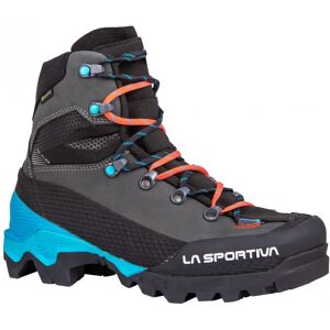 La Sportiva Aequilibrium LT Gtx®® Colorblock / Schwarz, Damen Gore-Tex® Steigeisenfest, Größe EU 38 - Farbe Black - Hibiscus