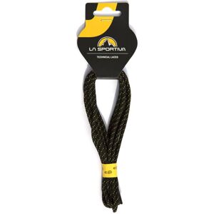 La Sportiva Approach Laces 173/68 Gelb / Schwarz, Schuh-Zubehör, Größe 173 cm - Farbe Black - Yellow